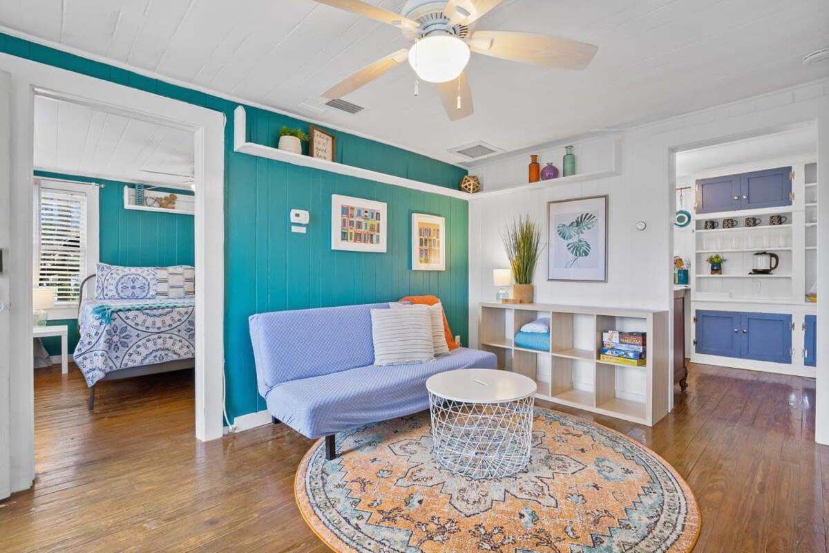 Marvelous Mermaid Bungalow, Dog-Friendly Upstairs Apt In Prime Vilano Beach St. Augustine Buitenkant foto
