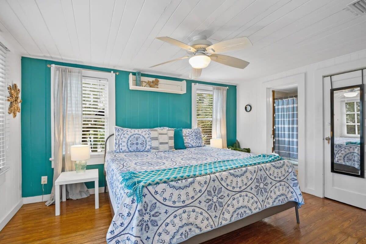 Marvelous Mermaid Bungalow, Dog-Friendly Upstairs Apt In Prime Vilano Beach St. Augustine Buitenkant foto