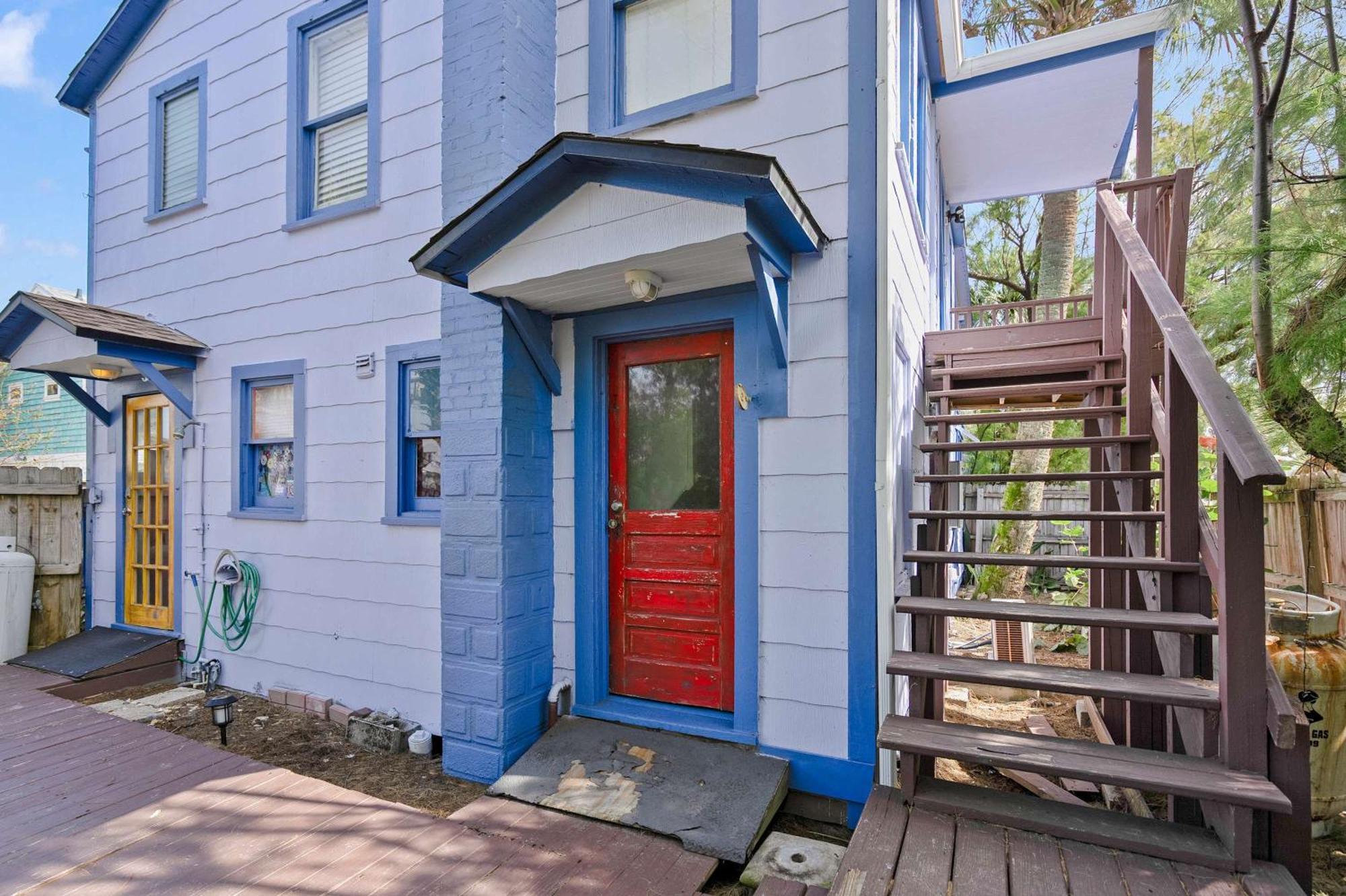 Marvelous Mermaid Bungalow, Dog-Friendly Upstairs Apt In Prime Vilano Beach St. Augustine Buitenkant foto